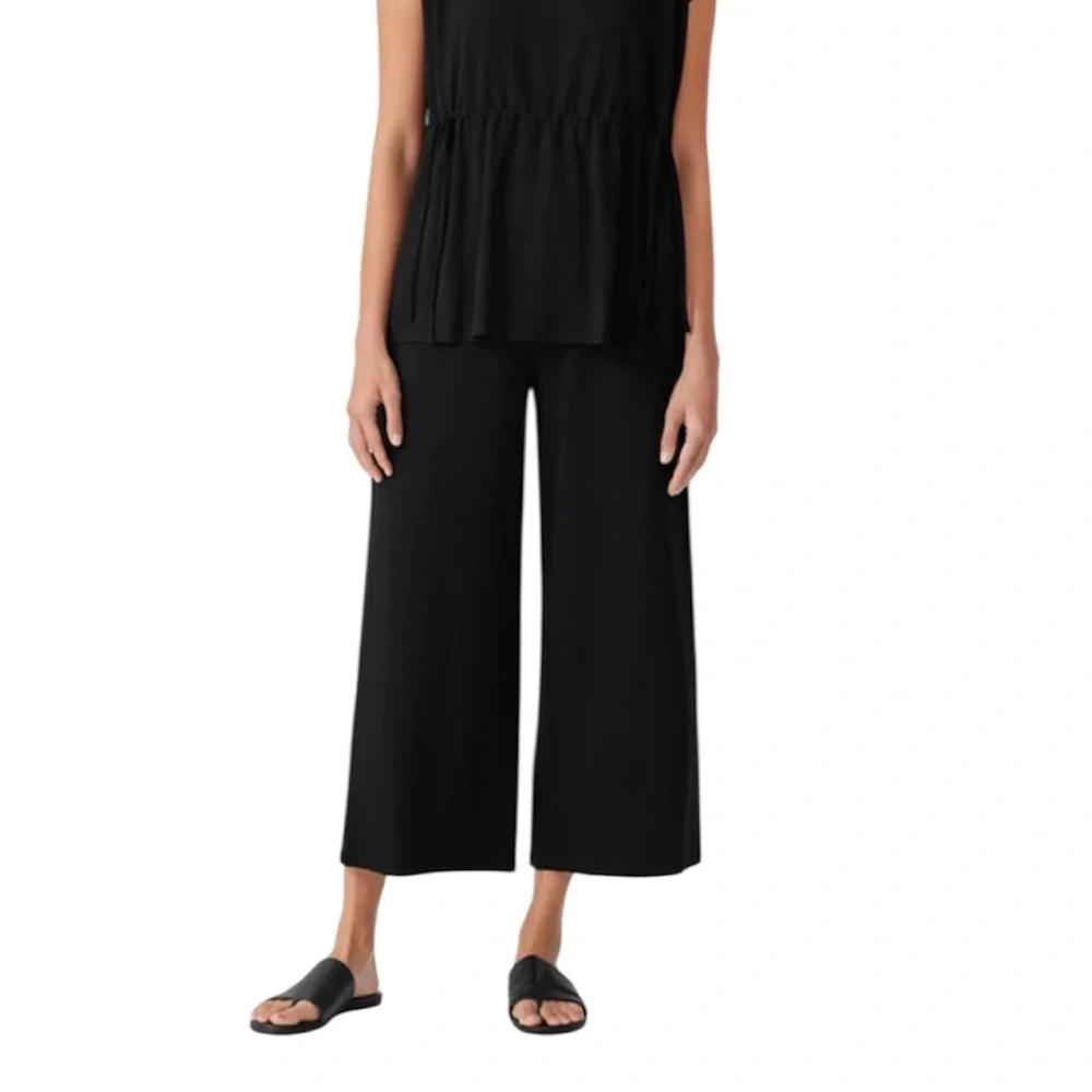Eileen Fisher Tencel Wide Leg Pants